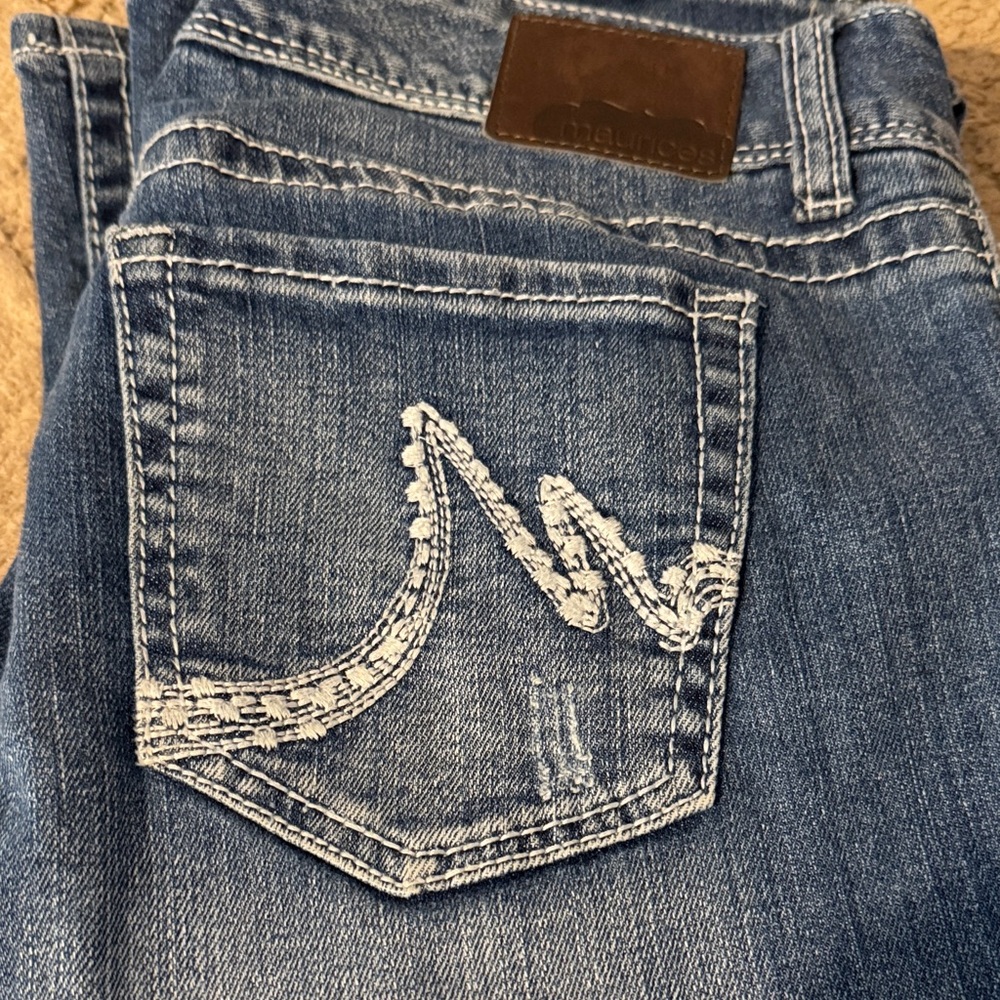 Women's Blue Jeans 9/10 short